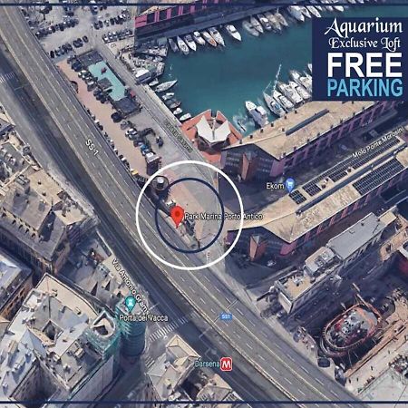 Aquarium Exclusive Loft - Private Parking Διαμέρισμα Γένοβα Εξωτερικό φωτογραφία